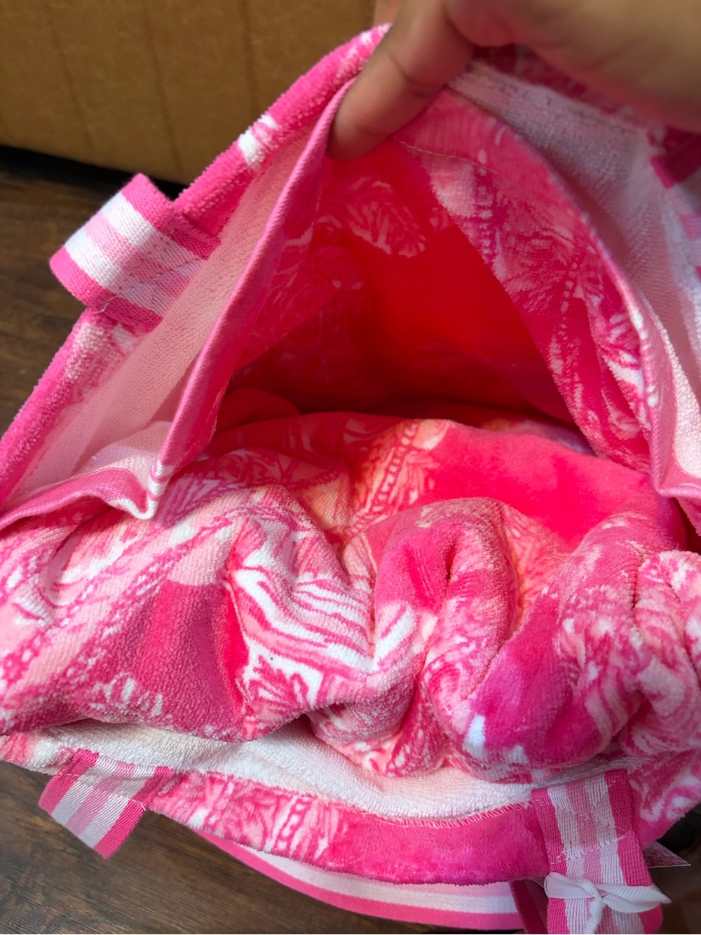 Lilly Pulitzer Towel Tote Palm Beach Towel NWT - Picture 7 of 9